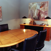 Woodpecker Enterprises: Cherry Racetrack Conference Table - Law Firm
